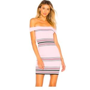 Revolve SUPERDOWN Pink Harmony Knit Mini Dress size small